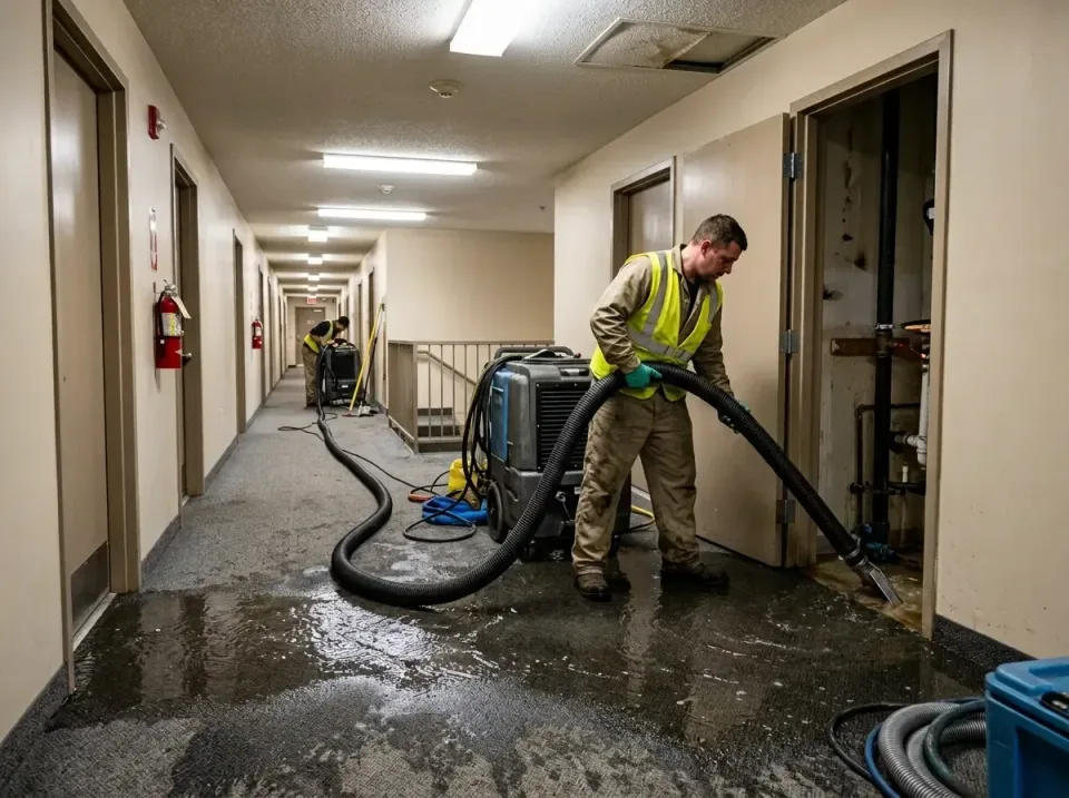 multi-unit-apartment-hallway-f-005 — frequently asked questions, Emergency Burst Pipe Water Extraction & Removal in Prospect…